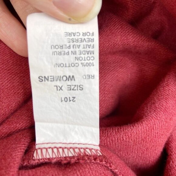 Woolrich Vintage Red Flannel Button-Up Blouse - Picture 11 of 13